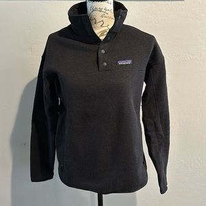 EUC Patagonia Half Snap Synchilla Black M